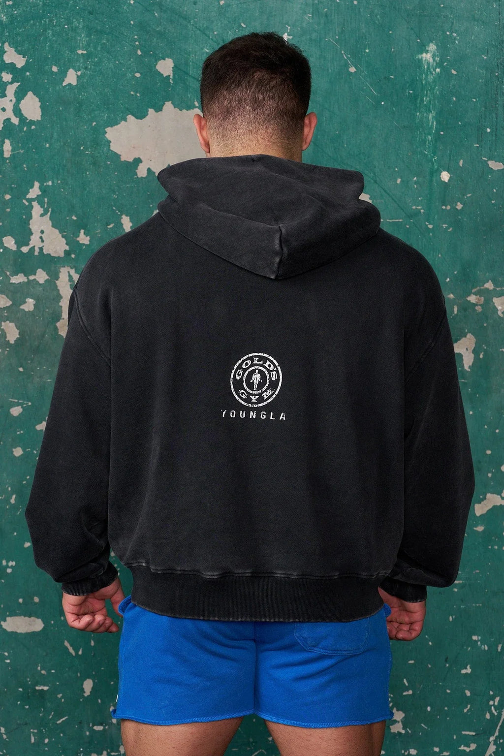 GOLDS GYM CLASSIC HOODIE BLACK