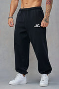 THROWBACK BAGGY JOGGERS BLACK