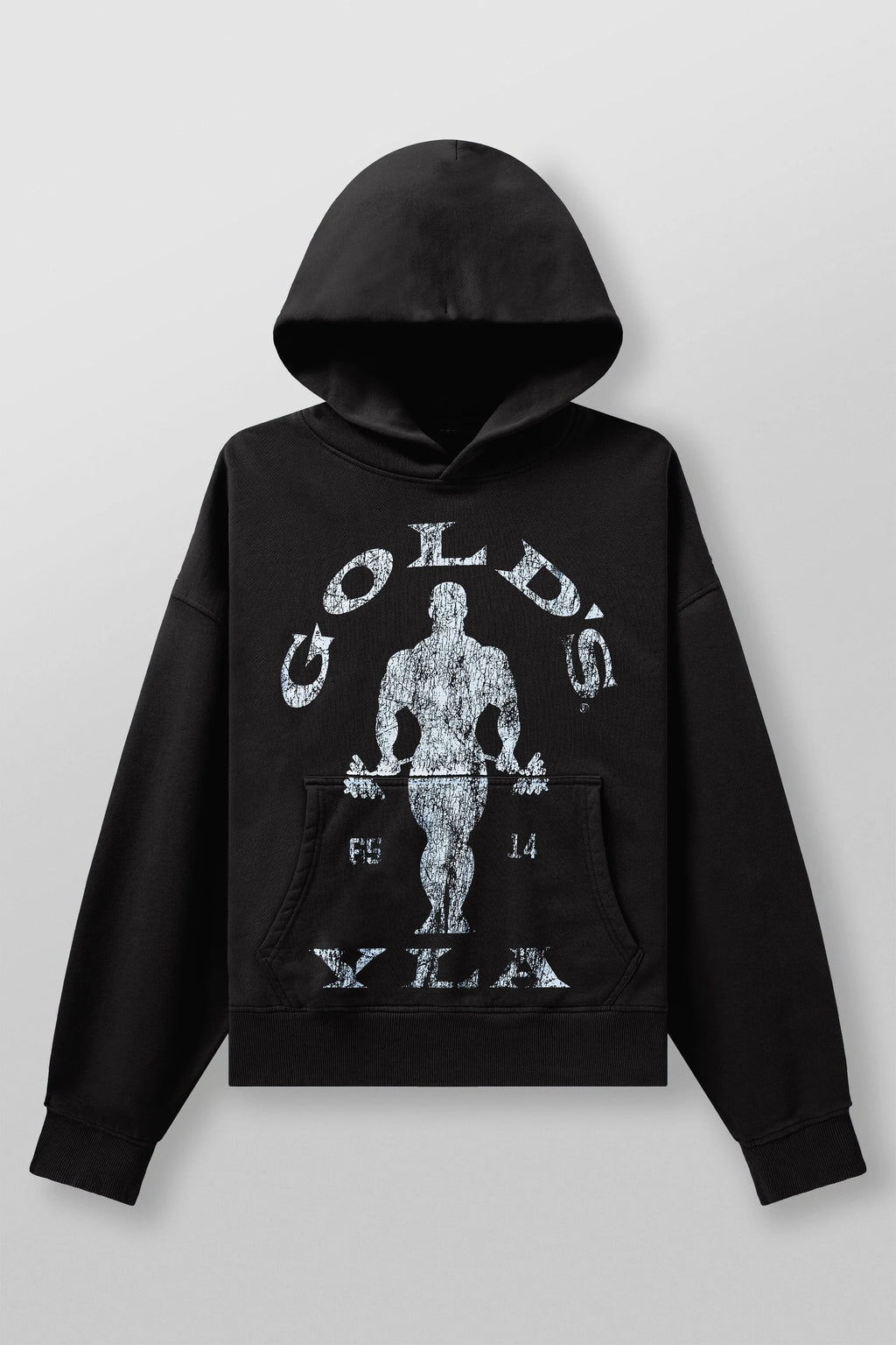 GOLDS GYM CLASSIC HOODIE BLACK