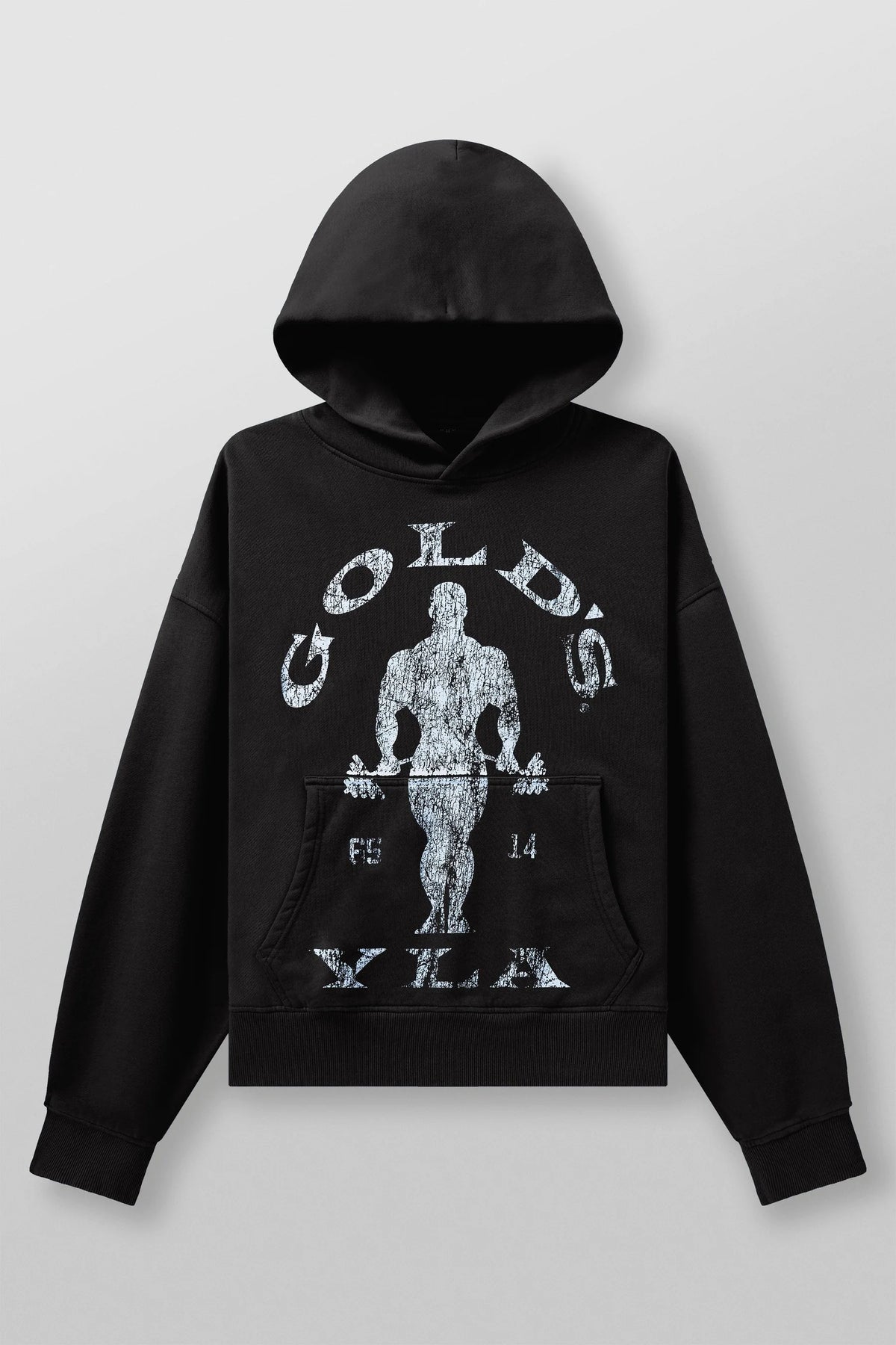 GOLDS GYM CLASSIC HOODIE BLACK