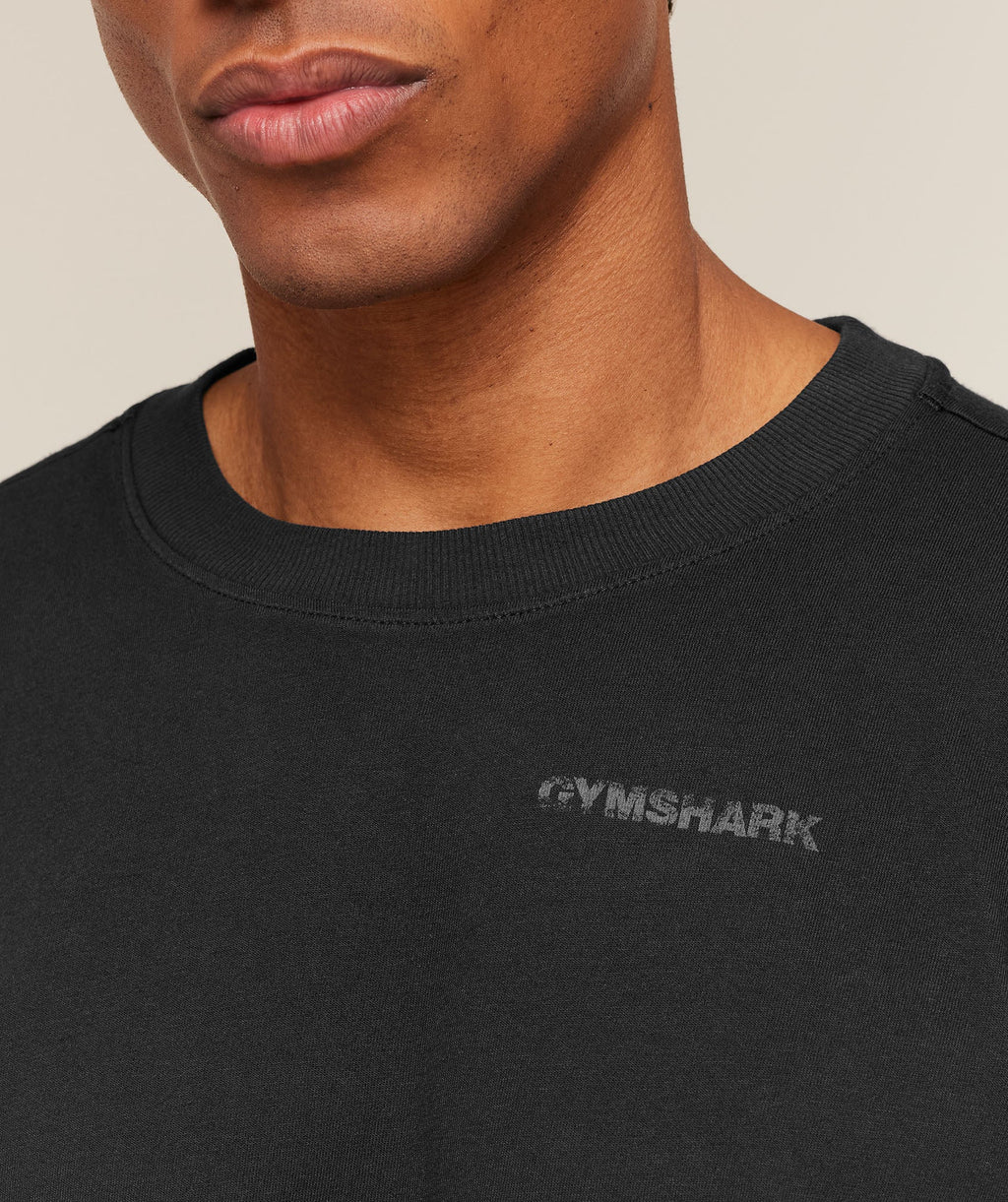 ACCENT BOXY T-SHIRT [BLACK]