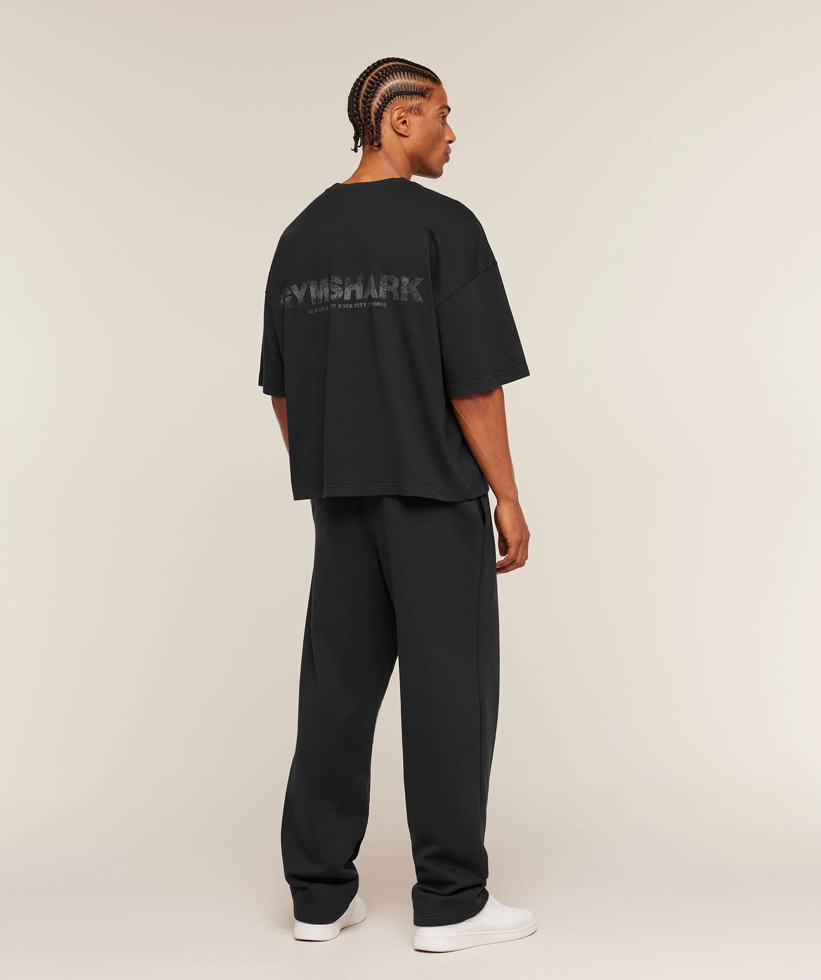 ACCENT BOXY T-SHIRT [BLACK]