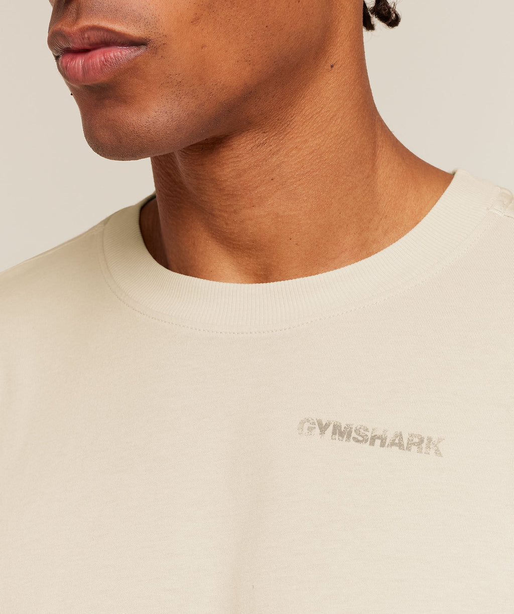 ACCENT BOXY T-SHIRT[WHITE]