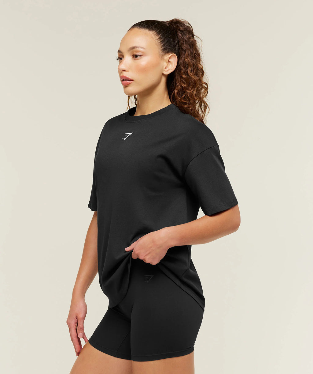 GS Power Oversized T-Shirt BLACK