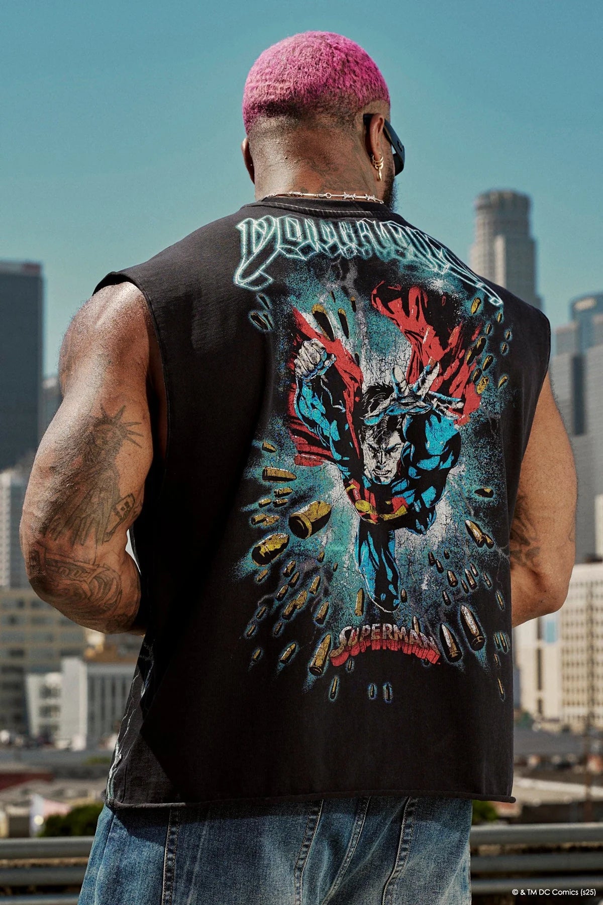 SUPERMAN CUT-OFFS BULLETPROOF