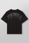 DRIP OVERSIZED TEE BLACK