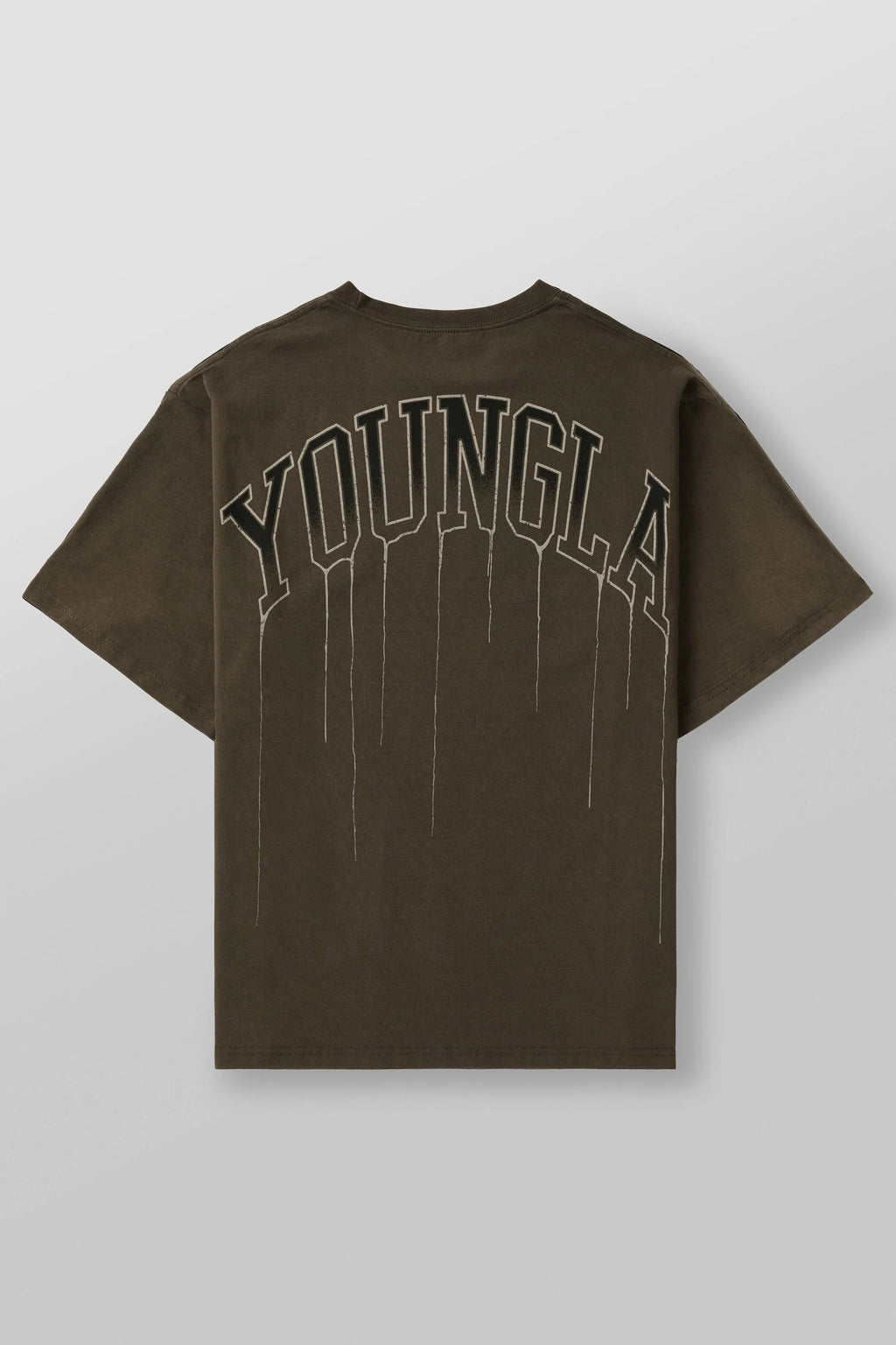 DRIP OVERSIZED TEE BROWN
