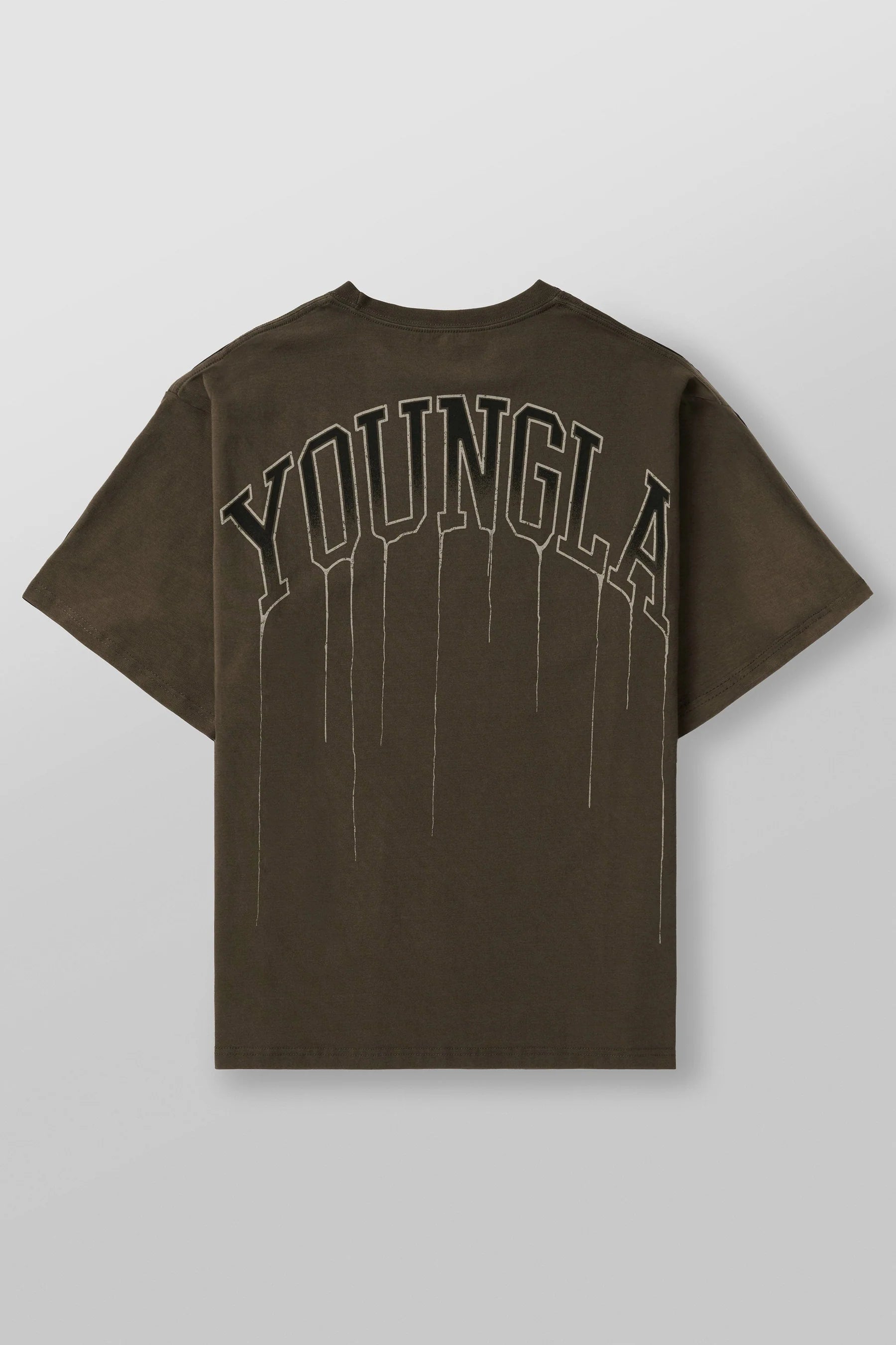 DRIP OVERSIZED TEE BROWN