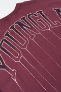 DRIP OVERSIZED TEE GRAPE