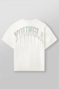 DRIP OVERSIZED TEE WHITE