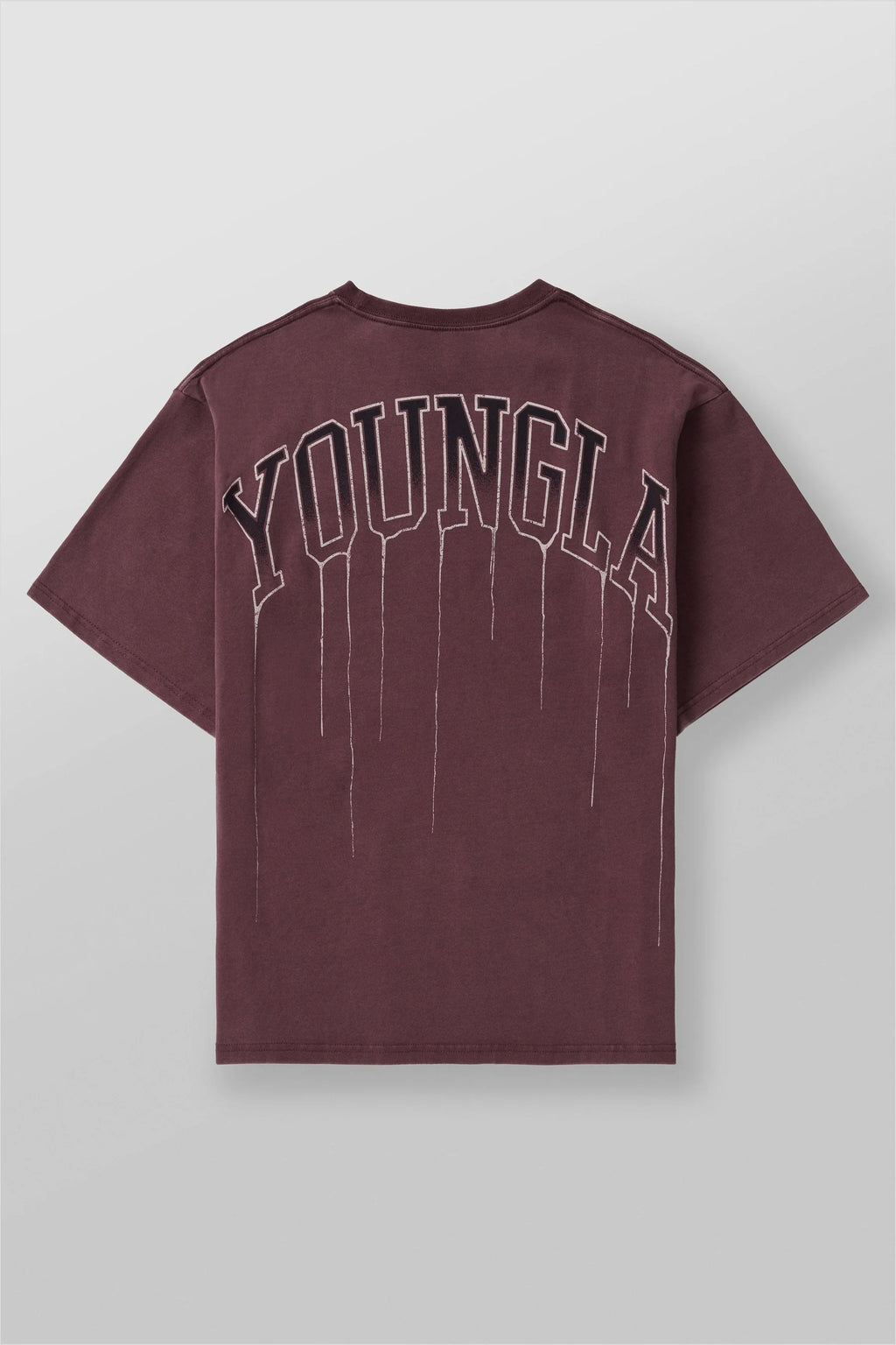 DRIP OVERSIZED TEE GRAPE