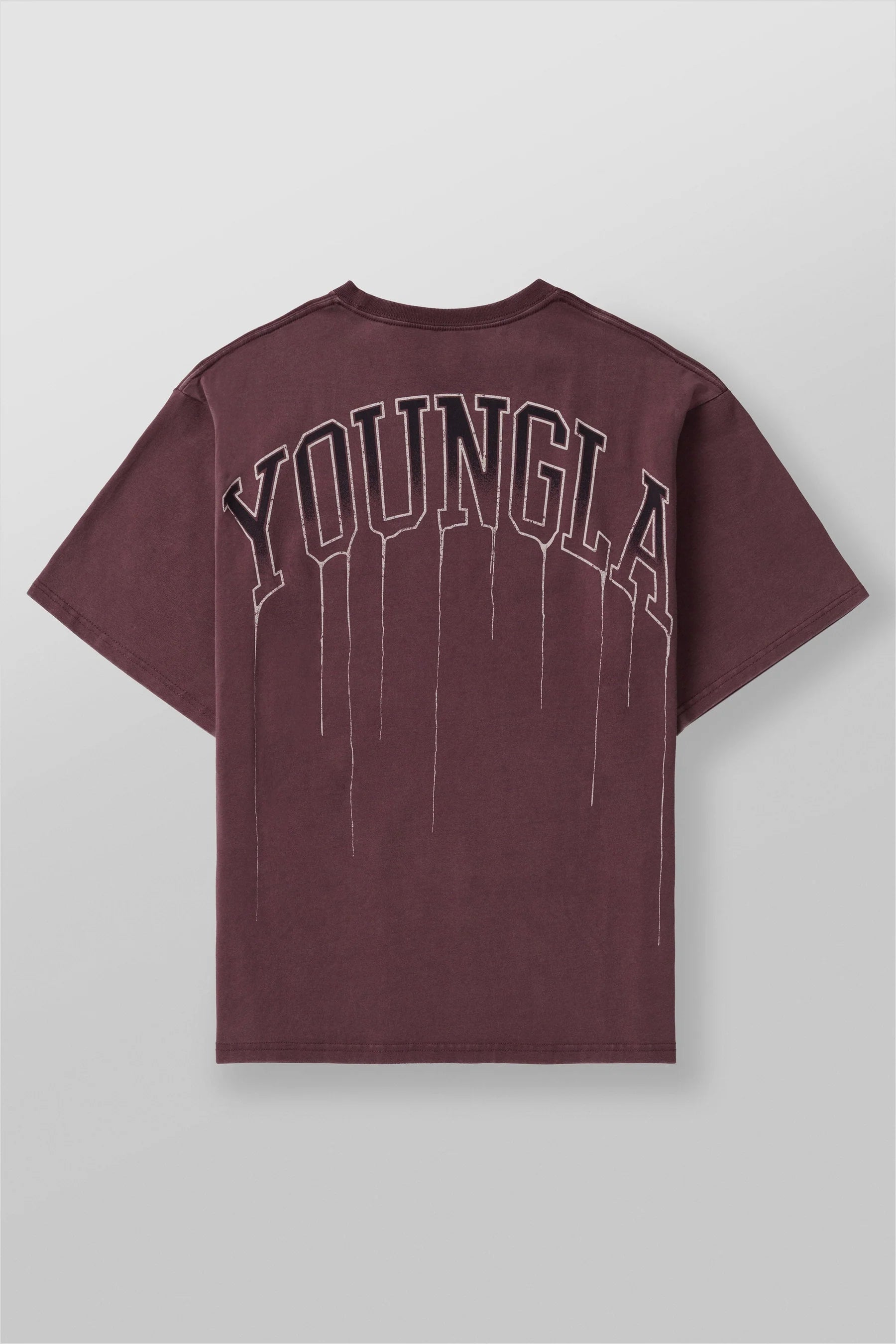 DRIP OVERSIZED TEE GRAPE